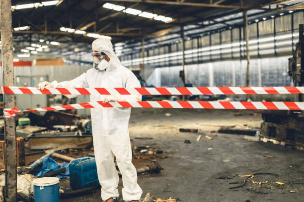 Professional Biohazard technician working in Manchester, NH